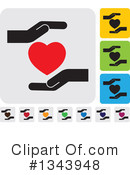Heart Clipart #1343948 by ColorMagic