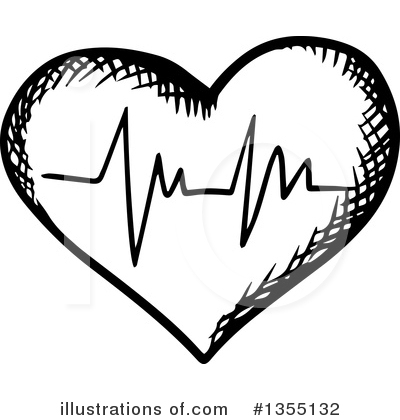 Ecg Clipart #1355132 by Vector Tradition SM