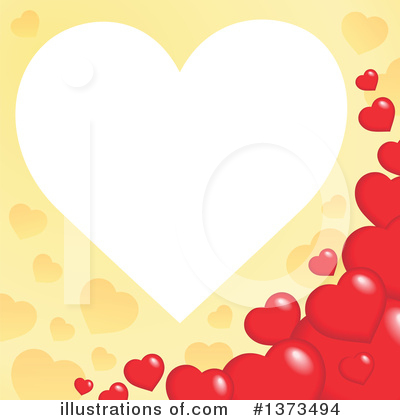 Royalty-Free (RF) Heart Clipart Illustration by visekart - Stock Sample #1373494