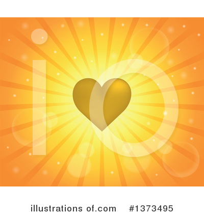 Royalty-Free (RF) Heart Clipart Illustration by visekart - Stock Sample #1373495