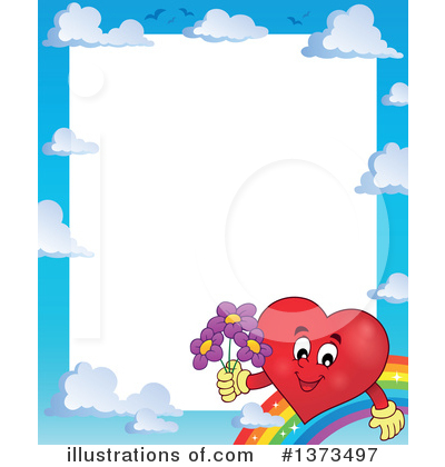 Royalty-Free (RF) Heart Clipart Illustration by visekart - Stock Sample #1373497