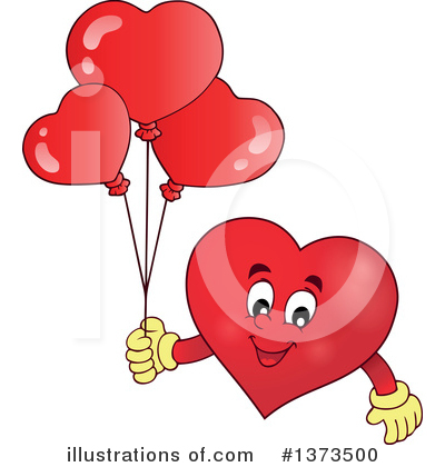 Royalty-Free (RF) Heart Clipart Illustration by visekart - Stock Sample #1373500
