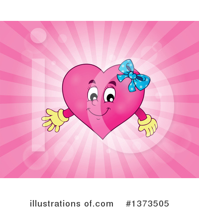 Royalty-Free (RF) Heart Clipart Illustration by visekart - Stock Sample #1373505