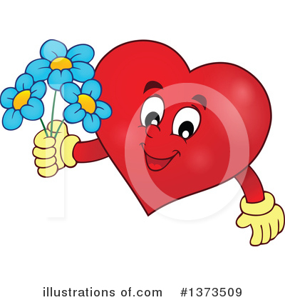 Royalty-Free (RF) Heart Clipart Illustration by visekart - Stock Sample #1373509