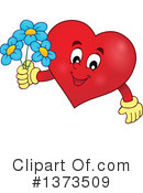 Heart Clipart #1373509 by visekart