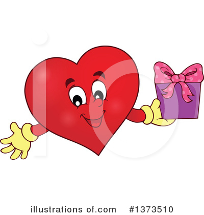 Royalty-Free (RF) Heart Clipart Illustration by visekart - Stock Sample #1373510