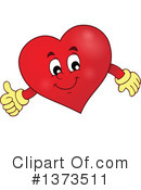 Heart Clipart #1373511 by visekart