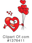 Heart Clipart #1376411 by toonaday