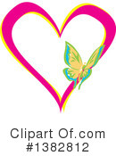 Heart Clipart #1382812 by MilsiArt