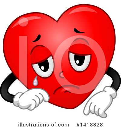 Royalty-Free (RF) Heart Clipart Illustration by BNP Design Studio - Stock Sample #1418828