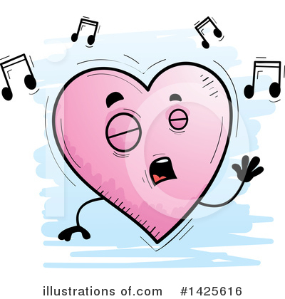Heart Character Clipart #1425616 by Cory Thoman