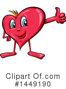 Heart Clipart #1449190 by Domenico Condello