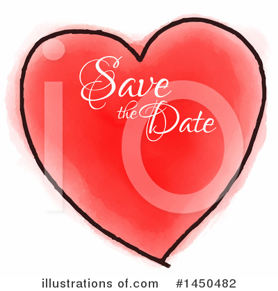 Royalty-Free (RF) Heart Clipart Illustration by KJ Pargeter - Stock Sample #1450482