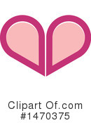 Heart Clipart #1470375 by Lal Perera