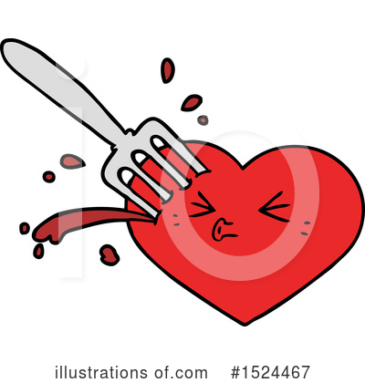 Royalty-Free (RF) Heart Clipart Illustration by lineartestpilot - Stock Sample #1524467