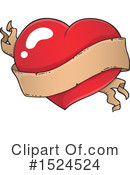 Heart Clipart #1524524 by visekart