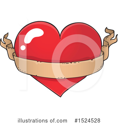 Royalty-Free (RF) Heart Clipart Illustration by visekart - Stock Sample #1524528