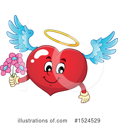 Royalty-Free (RF) Heart Clipart Illustration by visekart - Stock Sample #1524529