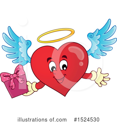 Royalty-Free (RF) Heart Clipart Illustration by visekart - Stock Sample #1524530