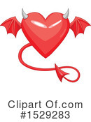 Heart Clipart #1529283 by Pushkin