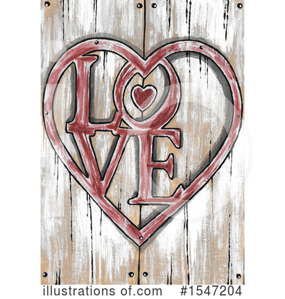 Heart Clipart #1547204 by LoopyLand