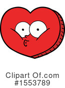 Heart Clipart #1553789 by lineartestpilot