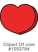 Heart Clipart #1553794 by lineartestpilot