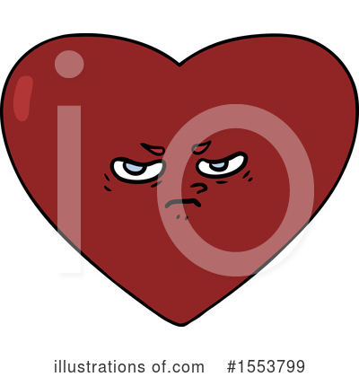 Royalty-Free (RF) Heart Clipart Illustration by lineartestpilot - Stock Sample #1553799