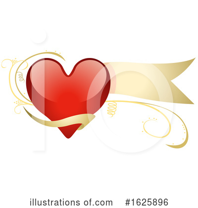 Hearts Clipart #1625896 by dero