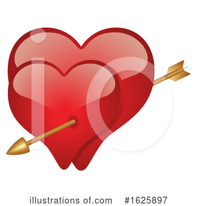 Hearts Clipart #1625897 by dero
