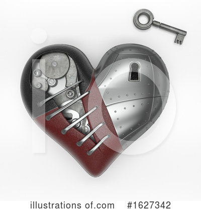 Royalty-Free (RF) Heart Clipart Illustration by KJ Pargeter - Stock Sample #1627342