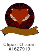 Heart Clipart #1627919 by elaineitalia