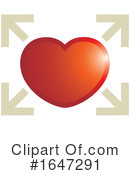 Heart Clipart #1647291 by Lal Perera
