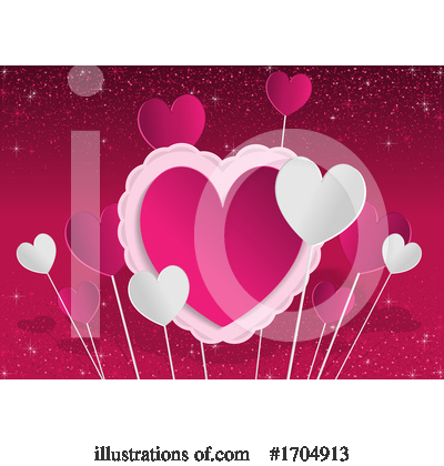 Royalty-Free (RF) Heart Clipart Illustration by dero - Stock Sample #1704913