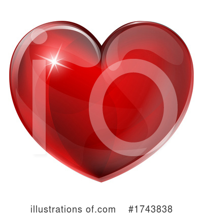 Royalty-Free (RF) Heart Clipart Illustration by AtStockIllustration - Stock Sample #1743838