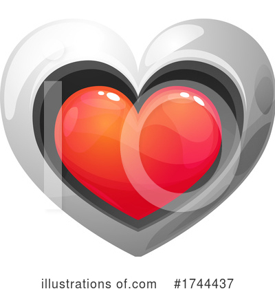 Royalty-Free (RF) Heart Clipart Illustration by Vector Tradition SM - Stock Sample #1744437