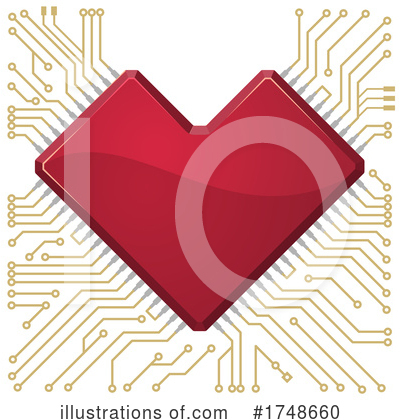 Royalty-Free (RF) Heart Clipart Illustration by Vector Tradition SM - Stock Sample #1748660