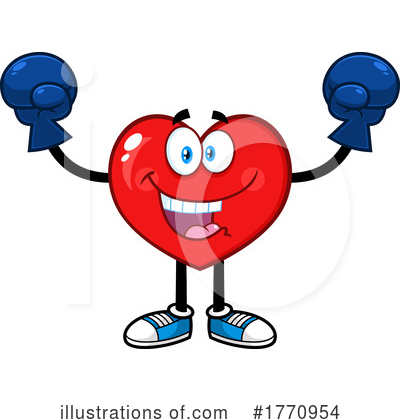 Royalty-Free (RF) Heart Clipart Illustration by Hit Toon - Stock Sample #1770954