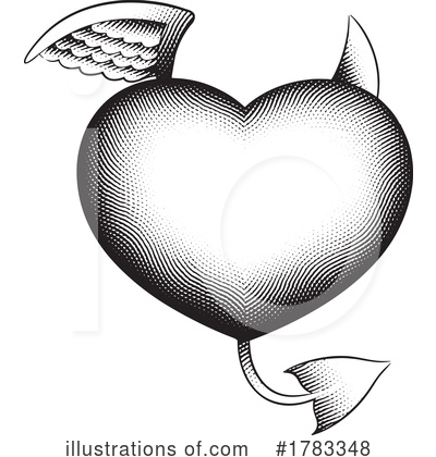 Royalty-Free (RF) Heart Clipart Illustration by cidepix - Stock Sample #1783348