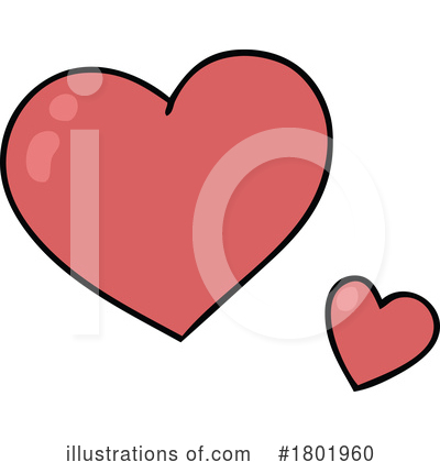 Royalty-Free (RF) Heart Clipart Illustration by lineartestpilot - Stock Sample #1801960