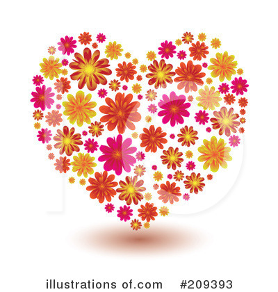 Royalty-Free (RF) Heart Clipart Illustration by michaeltravers - Stock Sample #209393