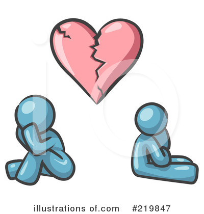 Broken Heart Clipart #219847 by Leo Blanchette