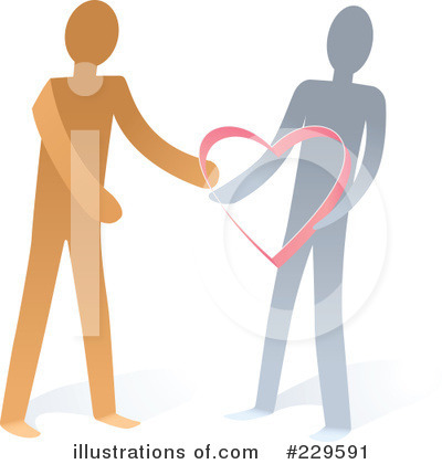 Royalty-Free (RF) Heart Clipart Illustration by Qiun - Stock Sample #229591