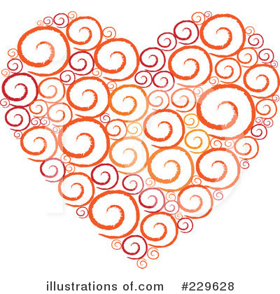 Royalty-Free (RF) Heart Clipart Illustration by Qiun - Stock Sample #229628
