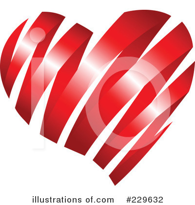 Royalty-Free (RF) Heart Clipart Illustration by Qiun - Stock Sample #229632