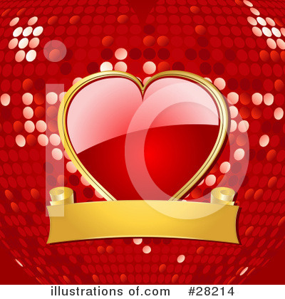 Royalty-Free (RF) Heart Clipart Illustration by elaineitalia - Stock Sample #28214