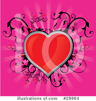 Royalty-Free (RF) Heart Clipart Illustration by Paulo Resende - Stock Sample #28864