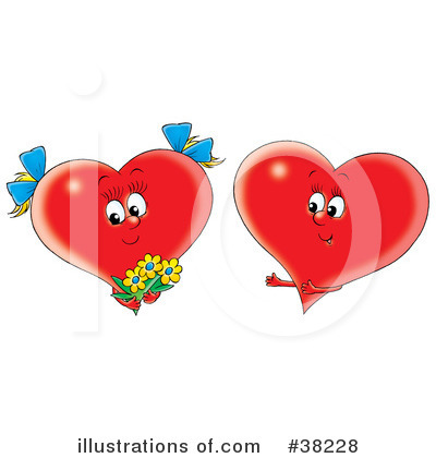 Royalty-Free (RF) Heart Clipart Illustration by Alex Bannykh - Stock Sample #38228
