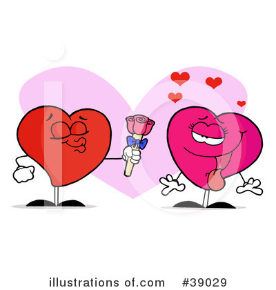 Royalty-Free (RF) Heart Clipart Illustration by Hit Toon - Stock Sample #39029