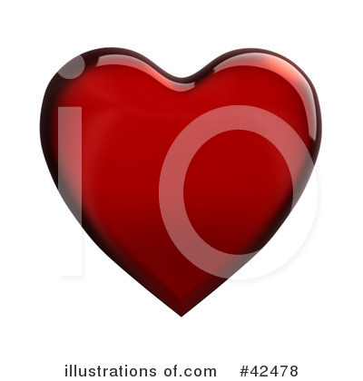 Royalty-Free (RF) Heart Clipart Illustration by stockillustrations - Stock Sample #42478